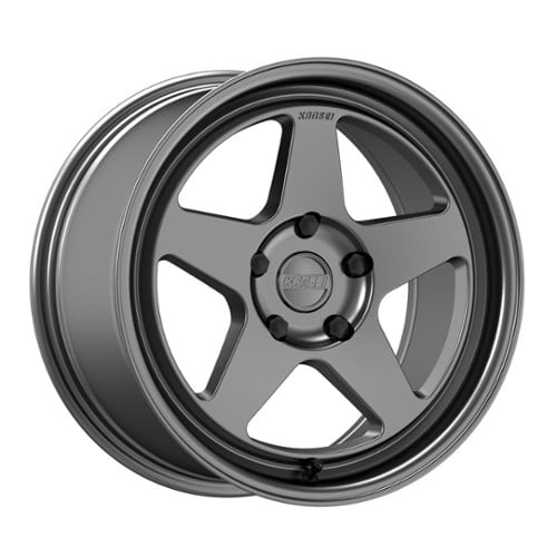 Kansei KNP 17x9 5x120 22 ET 72.56 CB Gloss Gunmetal (K12G-179018+22)