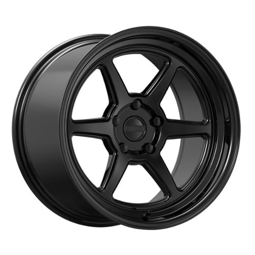 Kansei Roku 18x9 5x108 12 ET 63.3 CB Gloss Black (K14B-189023+12)