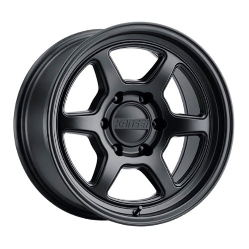 Kansei Roku Truck 17x8.5 5x127 -10 ET 78.1 CB Matte Black (K14MB-78550-10)