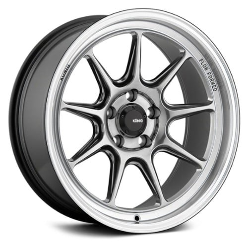 Konig Countergram 15x9 4x100 35 ET 73.1 CB Hyper Chrome / Machined Lip (CT9510035C)