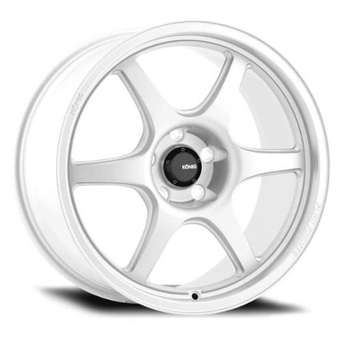 Konig Hexaform 15x7.5 4x100 35 ET 73.1 CB Gloss White (HF7510035W)