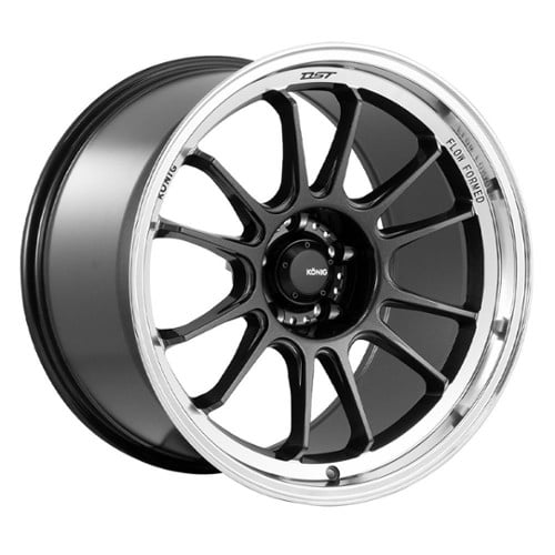 Konig Hypergram 15x8 4x100 35 ET 73.1 CB Metallic Carbon W/ Machined Lip (HG85100356)