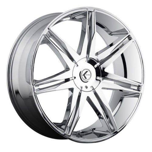 Kraze KR143 Epic 22x9.5 5x115/5x120 18 ET 74.1 CB Chrome (KR143-22918C18)