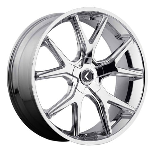 Kraze KR146 Spltz 24x9.5 5x127/5x139.7 18 ET 87 CB Chrome (KR146-24952C18)