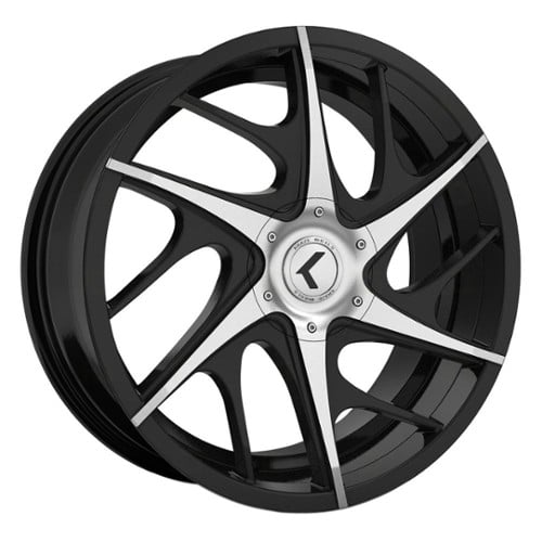 Kraze KR182 Rogue 18x8 5x100/5x114.3 40 ET 73 CB Black Machined (KR182-8803BM40)