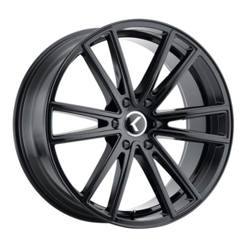 Kraze KR190 Lusso 17x8 5x108 38 ET 63.5 CB Gloss Black (KR190-7831GB38)