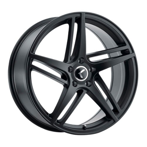 Kraze KR195 Milano 17x8 5x108 38 ET 63.5 CB Satin Black (KR195-7831B38)