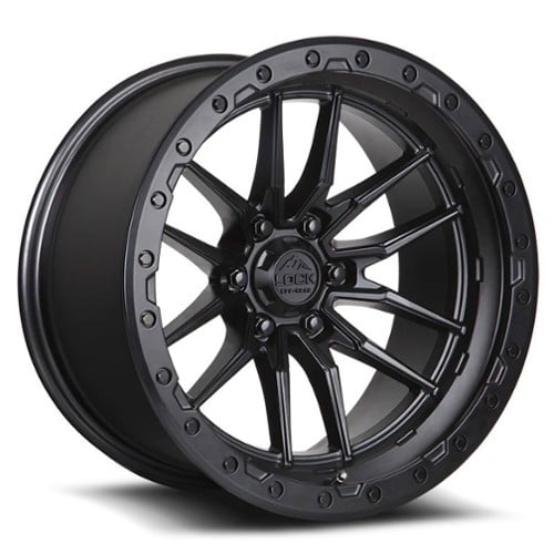 Lock Off-Road Krawler 18x9 6x139.7 -12 ET 106.2 CB Matte Black (KRAWLER8969MB)