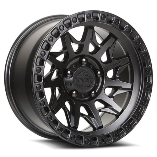 Lock Off-Road Lunatic 18x9 6x139.7 1 ET 106.2 CB Matte Black (LUNATIC8969MB1)