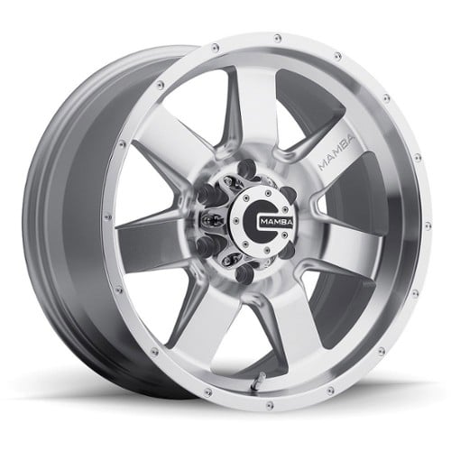 Mamba M14 17x9 5x127 12 ET 78.1 CB Machined Face Silver (M14797312S)