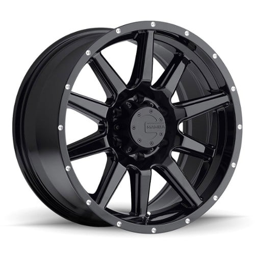 Mamba M15 18x9 5x127 -6 ET 78.1 CB Gloss Black (DM158973N6B)