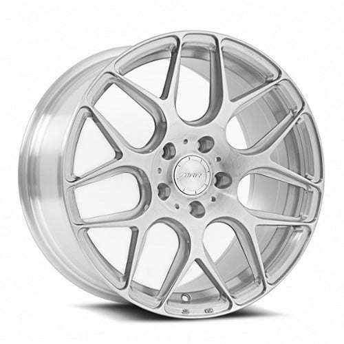 MRR FS01 19x8.5 5x112 25 ET 66.6 CB Brushed Clear (FS0119855xx0R-BC-51225)