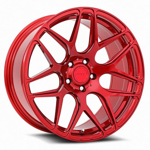 MRR FS01 19x8.5 5x112 25 ET 66.6 CB Candy Red (FS0119855xx0R-RD-51225)