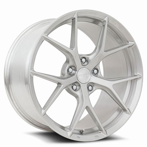 MRR FS06 19x8.5 Blank 5 Lug 0 ET 66.6 CB Brushed Clear (FS0619855xx0R-BC)