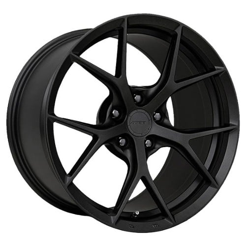 MRR FS06 19x8.5 5x112 25 ET 66.6 CB Matte Black (FS0619855xx0R-MB-51225)