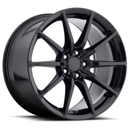 MRR M350 19x10 5x114.3 40 ET 70.5 CB Gloss Black (M35019A051440BK)