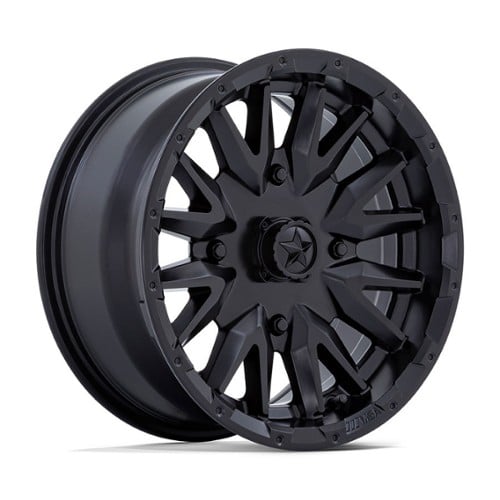 MSA Offroad M49 Creed 14x7 4x110 -47 ET 86 CB Matte Black (MA049MX14704047N)