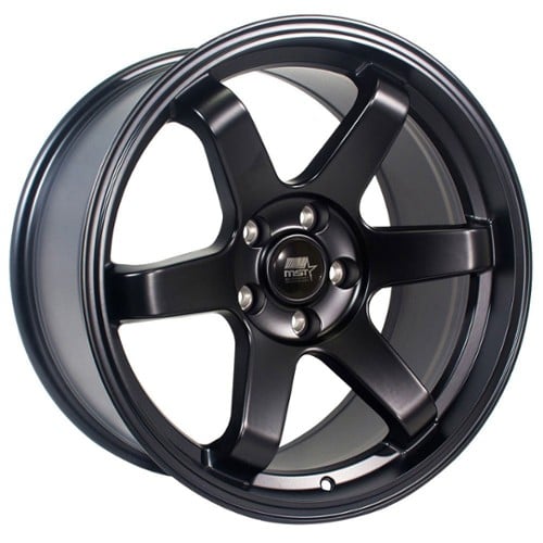 MST MT01 18x9.5 5x100 35 ET 73.1 CB Matte Black (01-89580-35-MBK)