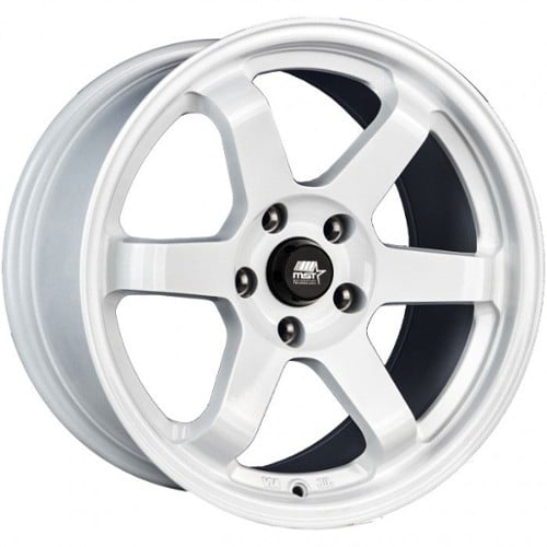 MST MT01 17x9 5x114.3 35 ET 73.1 CB Glossy White (01-7965-35WHT)