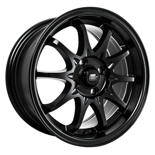 MST MT04 15x7 5x100/5x114.3 35 ET 73.1 CB Matte Black (04-5717-35-MBK)