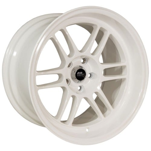 MST Suzuka Alpine 18x9.5 5x114.3 25 ET 73.1 CB White (19-89565-25-WHT)