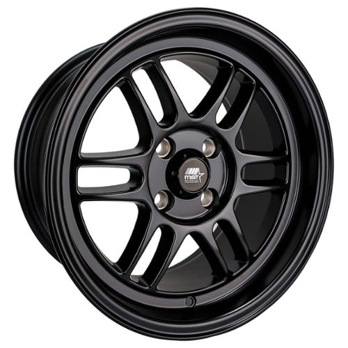 MST Suzuka 15x7 4x100 33 ET 73.1 CB Matte Black (19-5749-33-MBK)