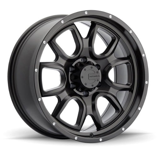 Mamba M19 16x8 6x139.7 0 ET 106.1 CB Matte Black / Drill Holes (M196883005)