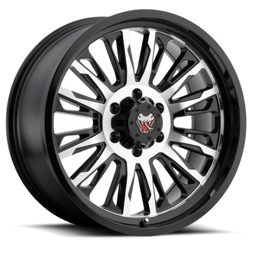 Mamba M21 18x9 8x165.1 0 ET 125.1 CB Gloss Black/Machined (M218981005)