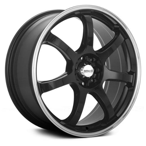 Maxxim Knight 15x6.5 4x100/4x114.3 38 ET 73.1 CB Gloss Black w/Machine Lip (KN56D04385)