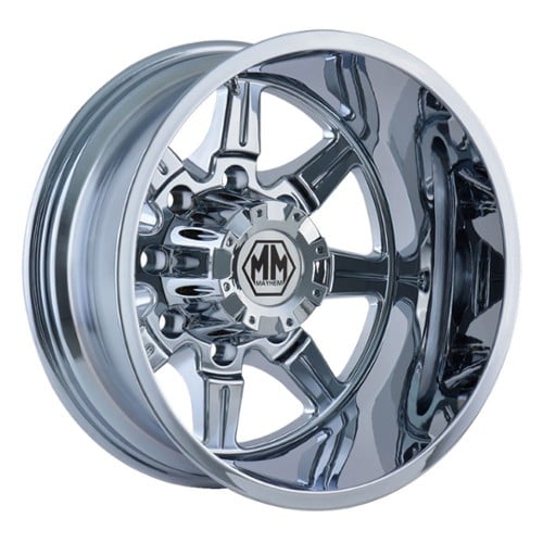 Mayhem 8101 Monstir Dually Rear 17x6.5 8x200 -140 ET 142 CB Chrome (8101-7677CR)