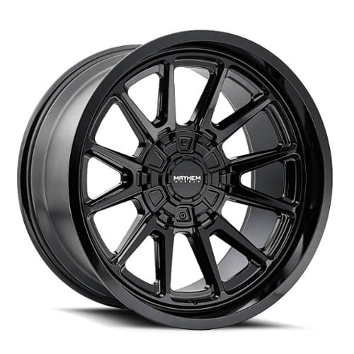 Mayhem 8116 Intrepid 20x9 5x127/5x139.7 0 ET 87 CB Gloss Black (8116-2952B)