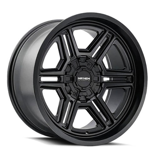 Mayhem 8117 Hermosa 20x9 5x127/5x139.7 18 ET 87 CB Matte Black (8117-2952MB)