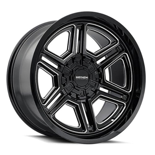 Mayhem 8117 Hermosa 20x9 5x127/5x139.7 18 ET 87 CB Black Milled (8117-2952BM)