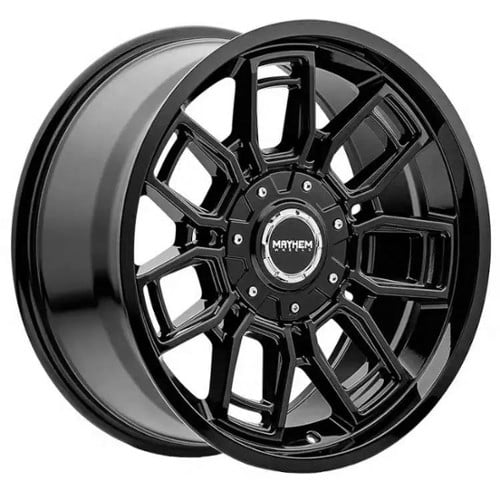 Mayhem 8118 Ordinance 20x9 5x127/5x139.7 0 ET 87 CB Gloss Black (8118-2952B)