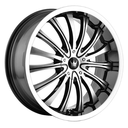 Mazzi Hype 351 18x7.5 4x100/4x114.3 40 ET 67.1 CB Gloss Black/Machined Face (351-8701B)