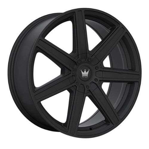 Mazzi Laguna 376 18x8 5x108/5x114.3 35 ET 72.56 CB Matte Black (376-8814MB)