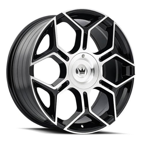 Mazzi Libra 379 20x8.5 5x110/5x115 35 ET 72.56 CB Black Machined (379-2811BM)