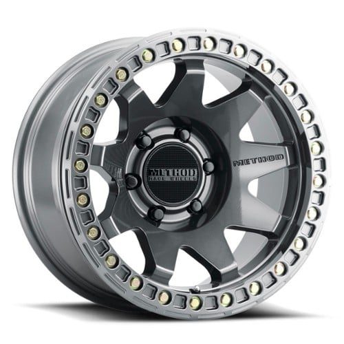 Method 108 Beadlock 17x9 5x127 -44 ET 71.5 CB Gloss Titanium (MR10879050844B)