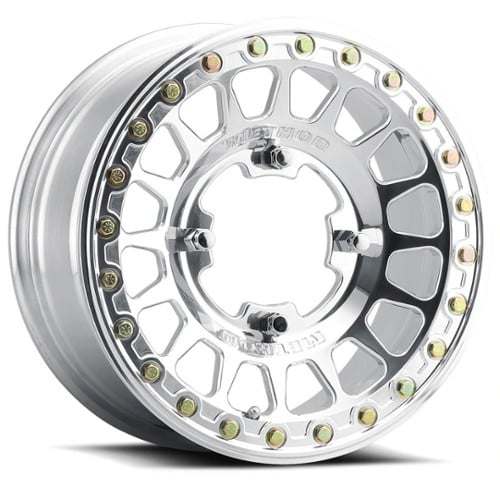 Method 407 UTV Forged Beadlock 15x10 4x136 0 ET 96 CB Polished (MR413510471155B)