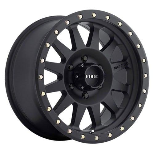 Method 304 Double Standard 15x8 5x114.3 -24 ET 83 CB Matte Black (MR30458012524N)