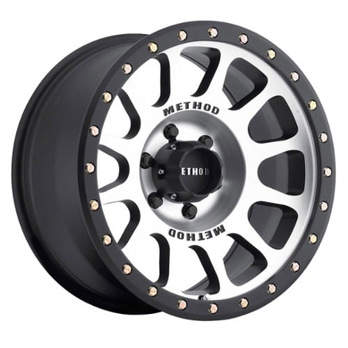 Method 305 NV 16x8 6x139.7 0 ET 108 CB Matte Black Machined Face (MR30568060300)