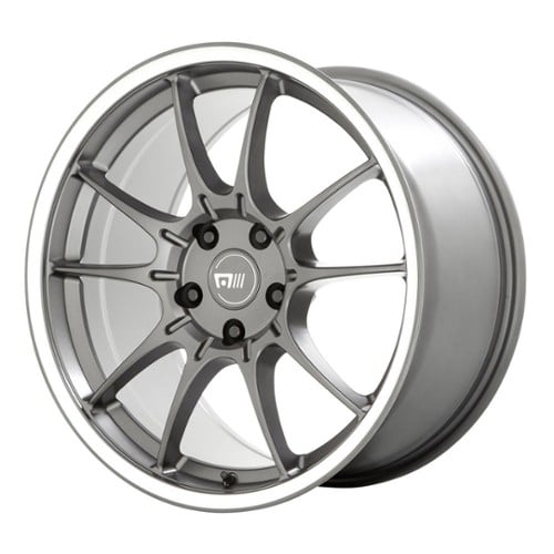 Motegi MR152 SS5 17x8 5x108 45 ET 63.4 CB Gunmetal with Machined Lip (MR15278030545)