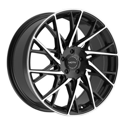 Motiv 430MB Maestro 17x7.5 5x108/5x112 40 ET 73.1 CB Machined Black (430MB-7752440)