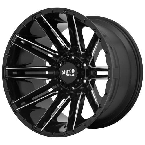 Moto Metal MO998 KRAKEN 20x9 5x127 0 ET 71.5 CB Gloss Black Milled (MO99829050300)