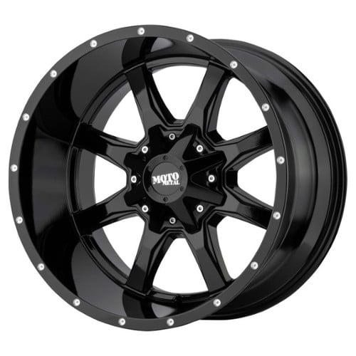 Moto Metal MO970 16x8 6x135/6x139.7 0 ET 106.3 CB Gloss Black/Milled Lip (MO970680673A00)