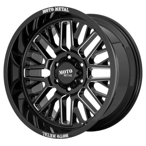 Moto Metal MO802 20x9 6x114.3 18 ET 66.1 CB Gloss Black Milled (MO80229064318)