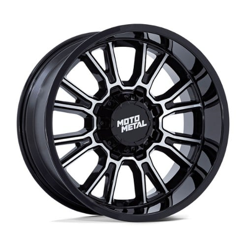 Moto Metal MO810 Legacy 18x9 8x180 1 ET 124.2 CB Gloss Black Machined (MO810BD18908801)