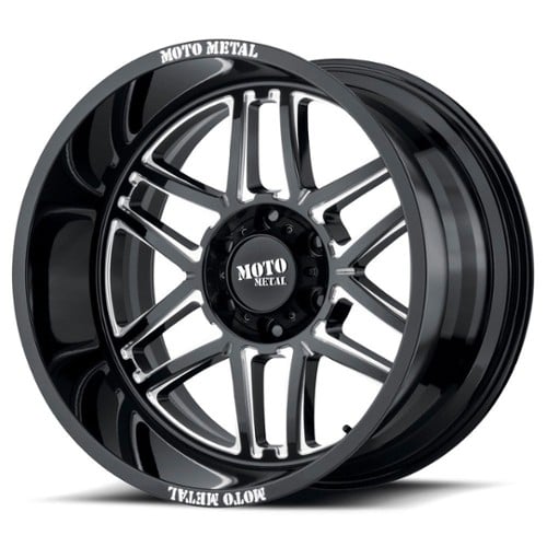 Moto Metal MO992 Folsom 20x9 6x120 18 ET 66.9 CB Gloss Black Milled (MO99229077318)