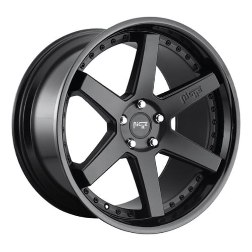 Niche Altair M192 18x9.5 5x112 48 ET 66.6 CB Satin Black / Gloss Black (M192189543+48)