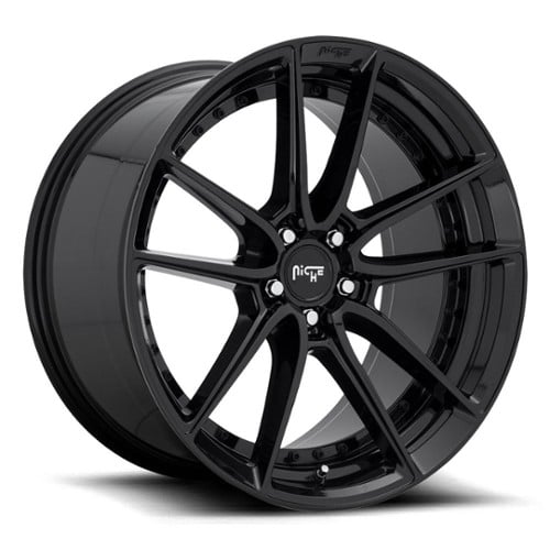 Niche DFS M223 17x8 5x112 40 ET 66.6 CB Gloss Black (M223178043+40)